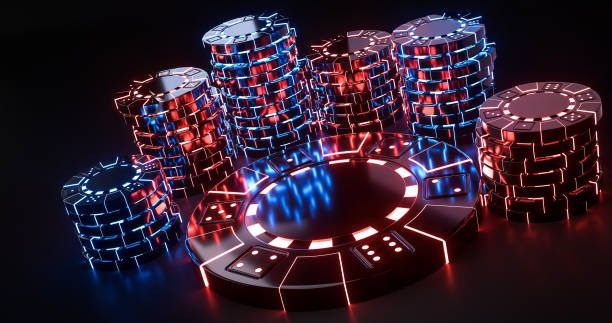 Live casino table with dealer and players